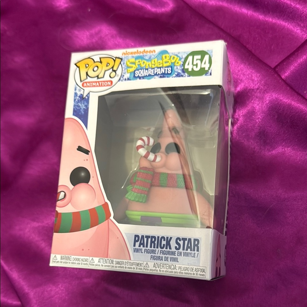 NWT Patrick Star Funko Pop Vinyl Figure
